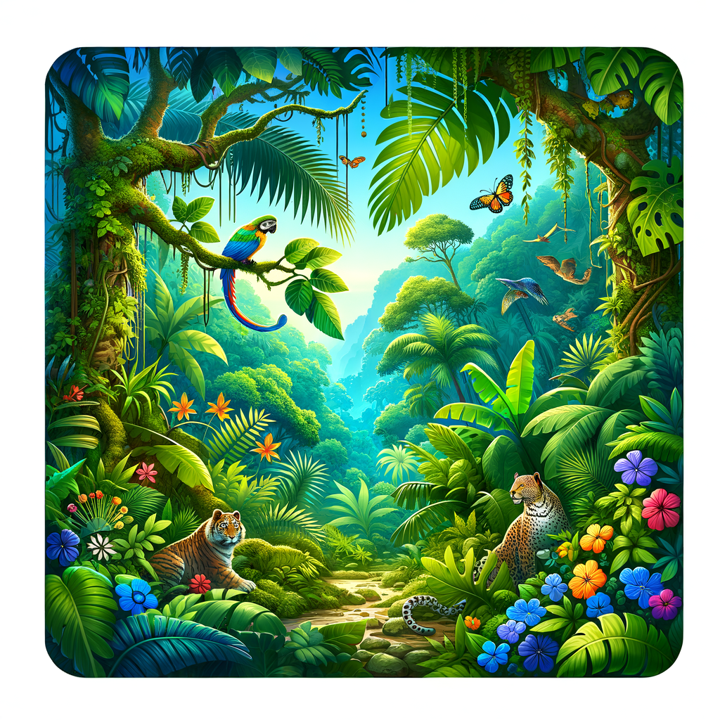 Rainforest Magic Bingo Adventure